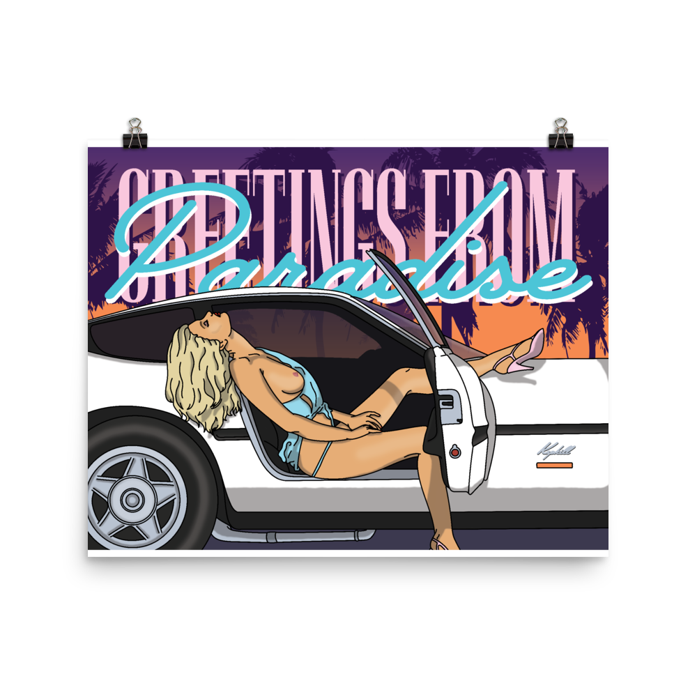 Postcard - Art Print