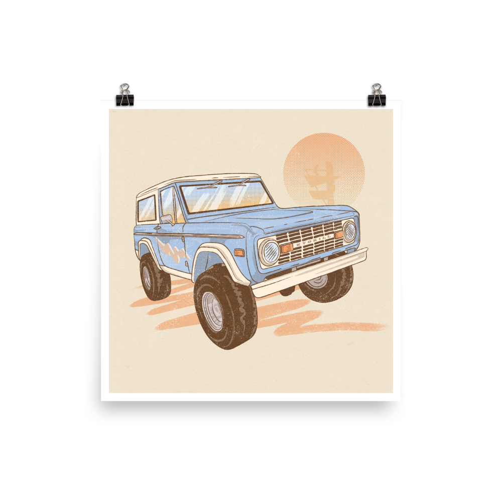 Off-Road - Art Print