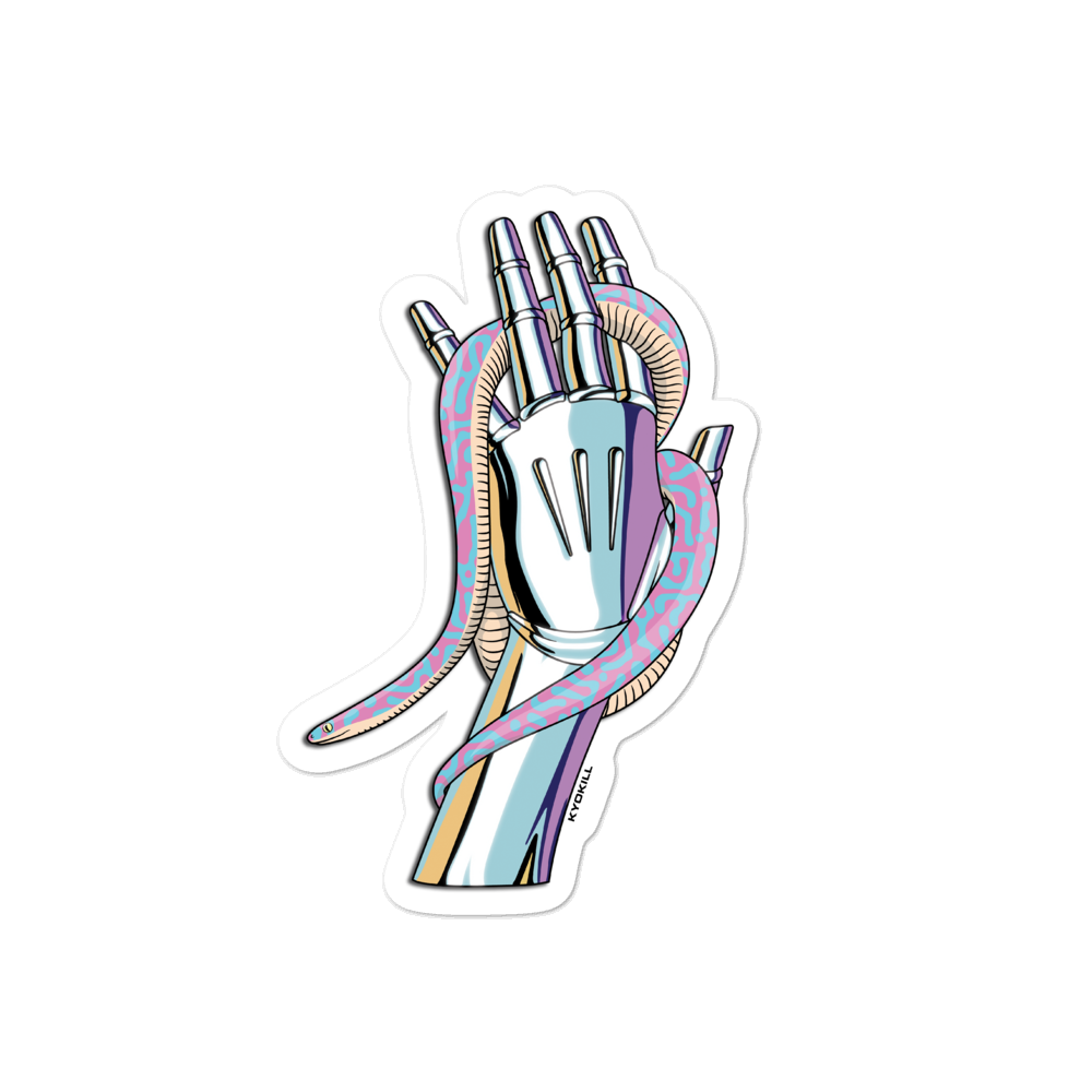 Chrome Creature Sticker