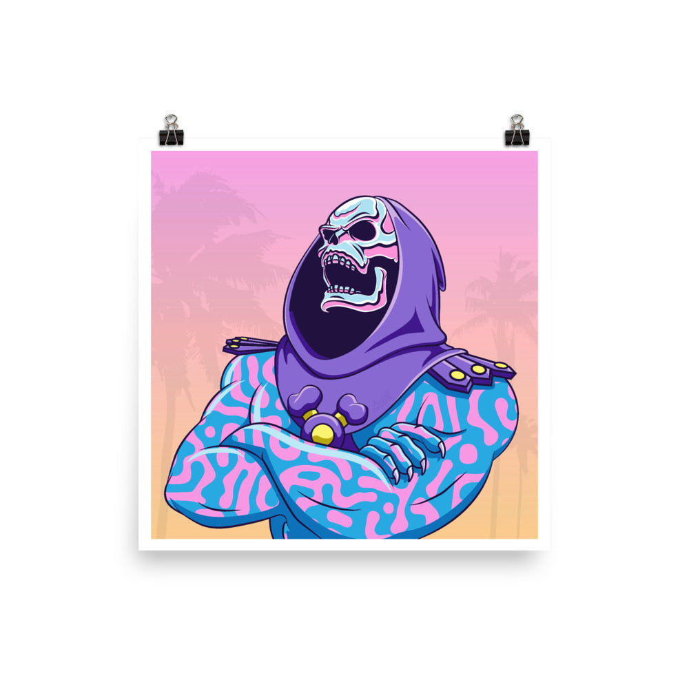 Skeletor Paradiso - Art Print