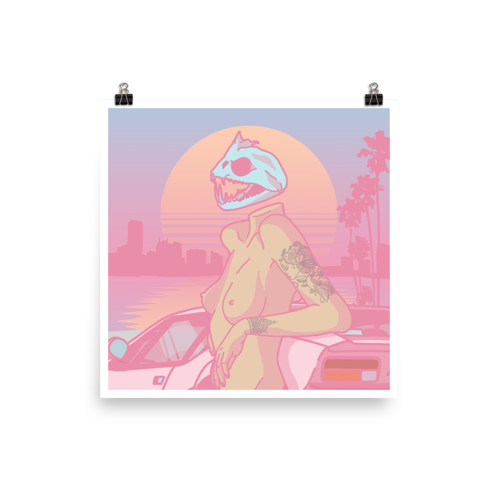 Waiting - Art Print
