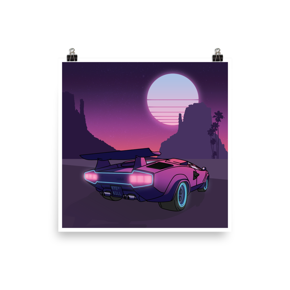 Neo-Countach - Art Print