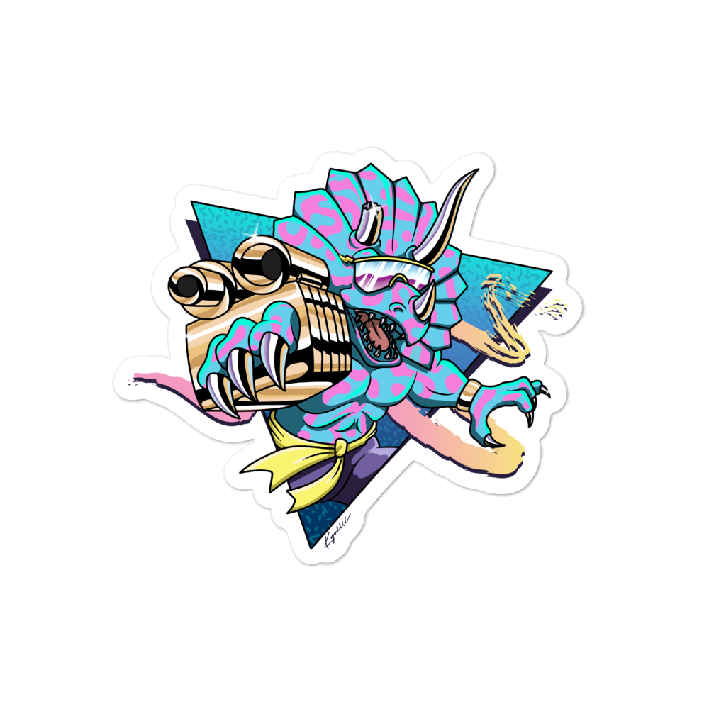 X-treme Dino Sticker