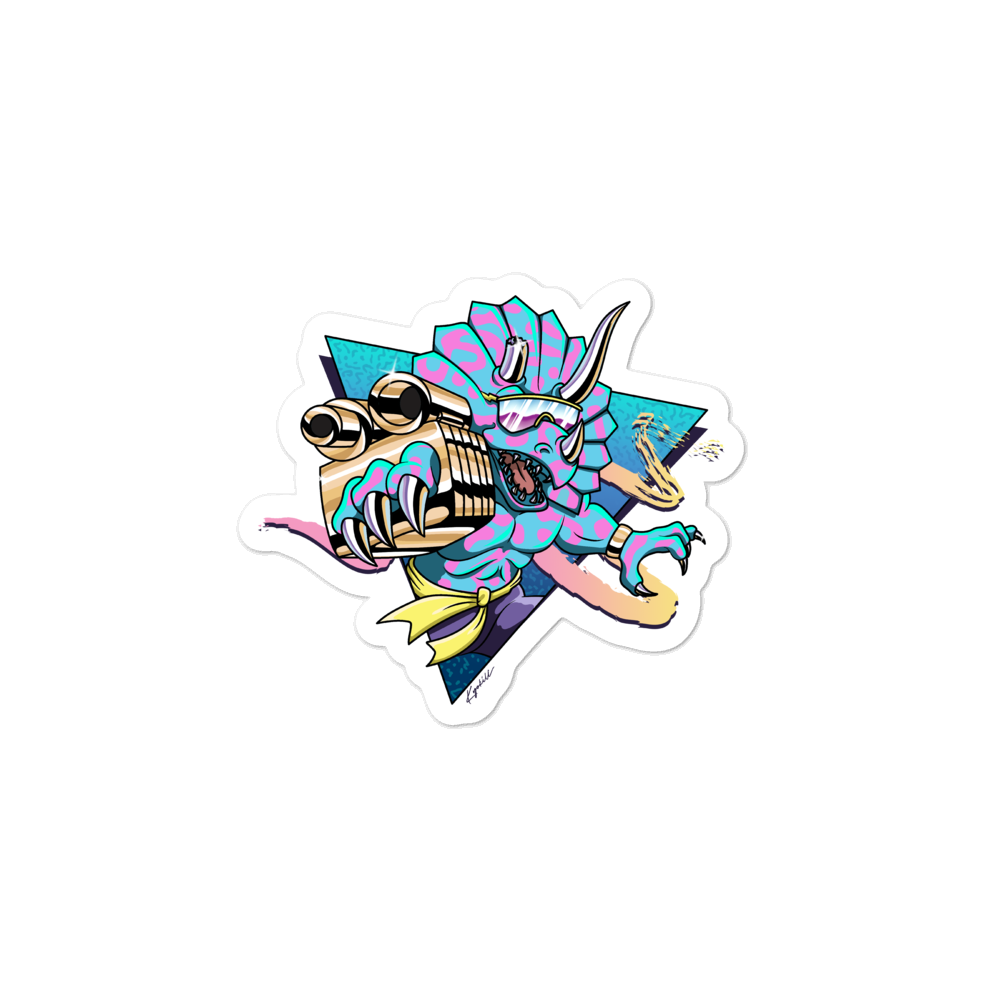 X-treme Dino Sticker