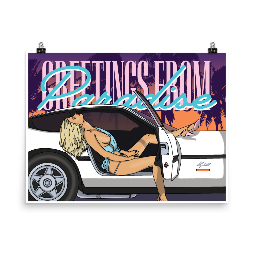 Postcard - Art Print
