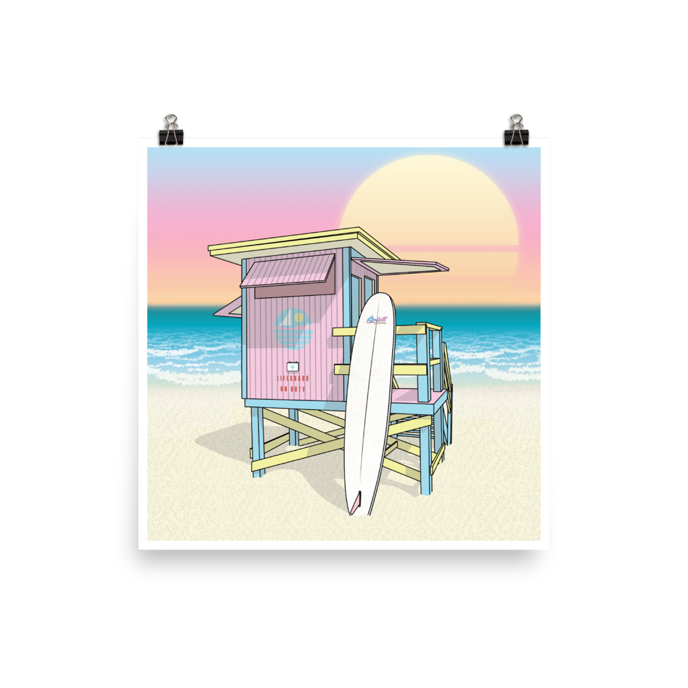 Lifeguard - Art Print