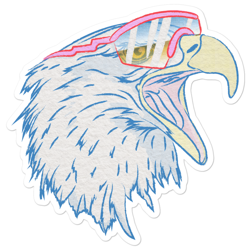 Screaming Eagle - Sticker